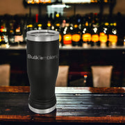 14oz laser engraved pilsner with logo