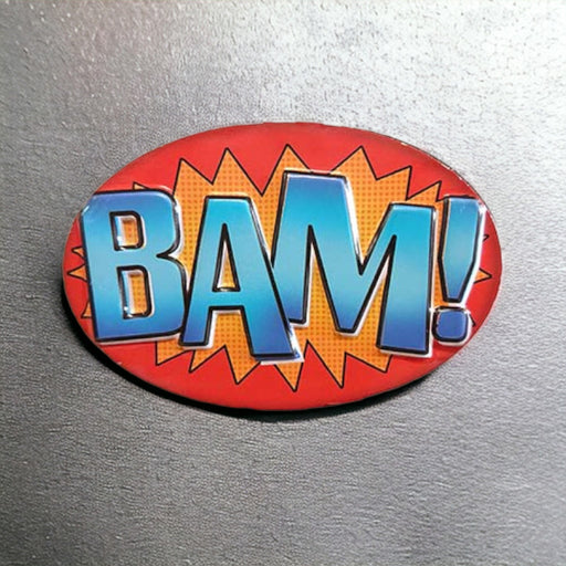 Bam Super Hero Comic Book Magnet Fan Gift