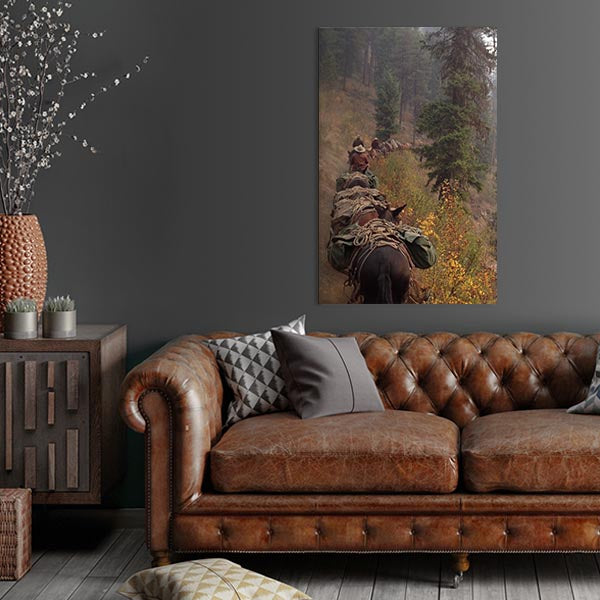 25 Mules- Captivating Mountainside Pack Mule Trek Photo by Garret Osgood