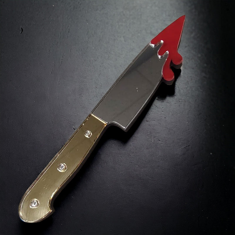 Acrylic Mirror Knife Magnet