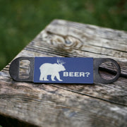 Silicone engraved logo beer bottle operner stainless steel bulk wedding favor