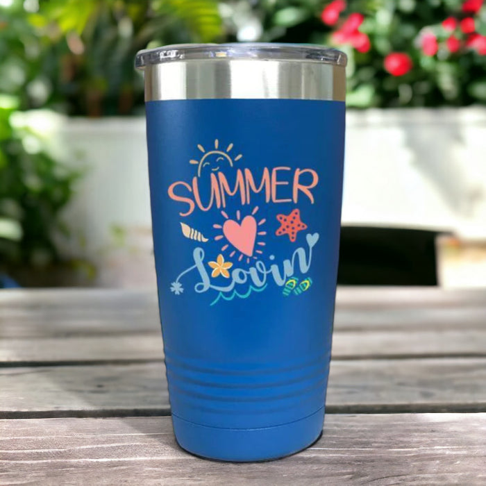 UV color printed 20 oz tumbler - summer fun cute tumbler