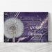 couldn't have wished for a better mommy personalized dandelion wall art gift from kids