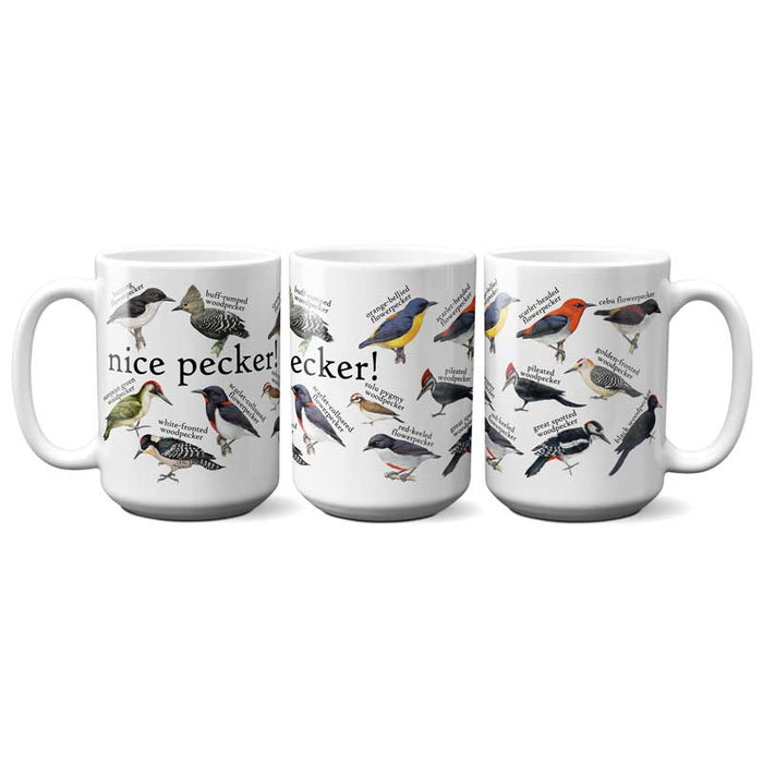 Nice Pecker! - Funny Birdwatcher Gift Coffee Mug