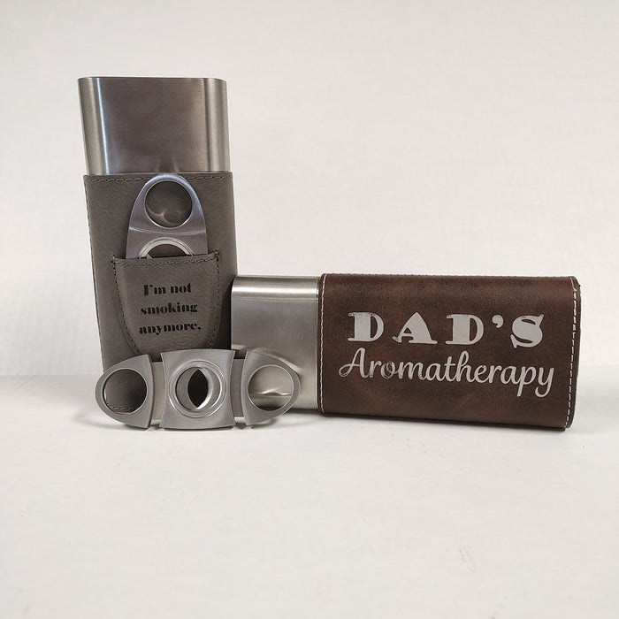 Cigar Holder with Cutter