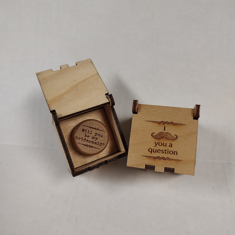 Cork with Wooden Box