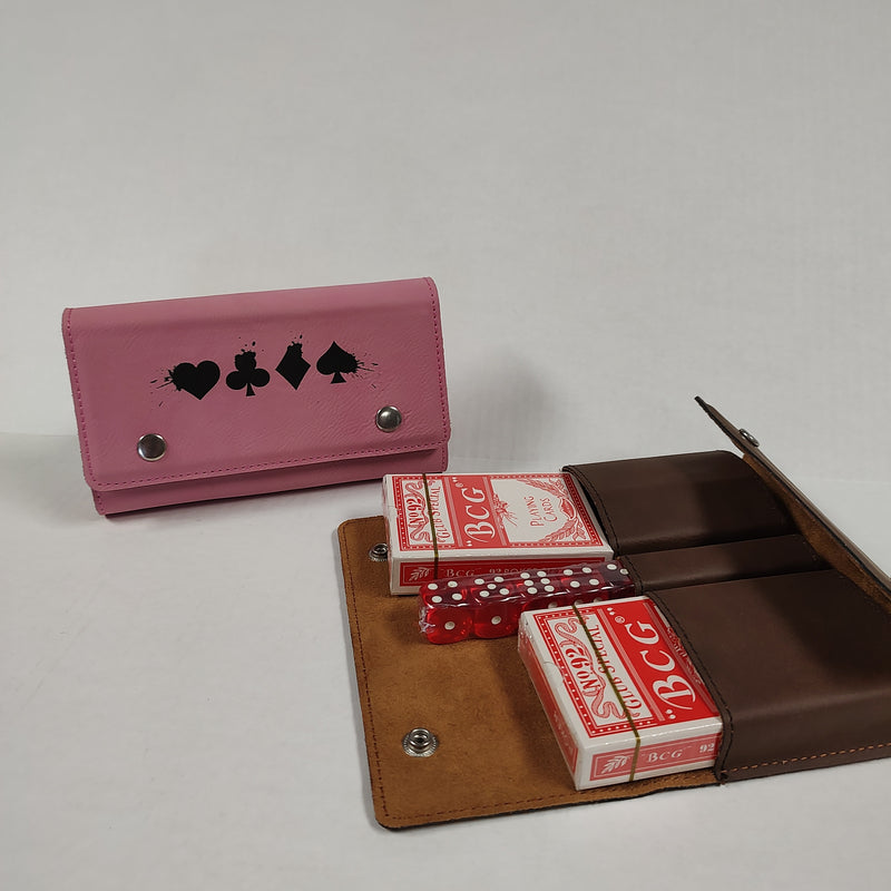 Faux Leather Game Set