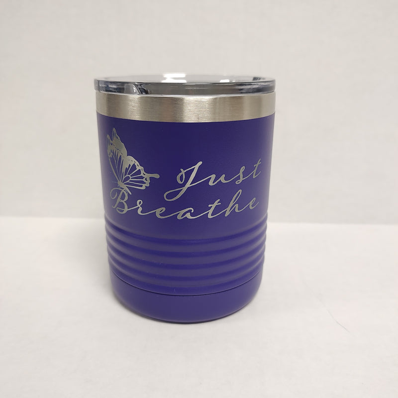 Engraved 10oz Lowball Tumbler
