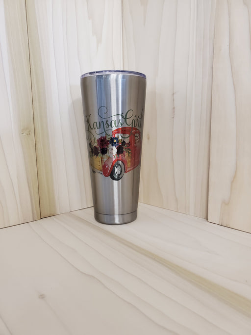 Way to Celebrate! Valentine's Day Need A Hug Pink Stainless Steel 32oz Tumbler