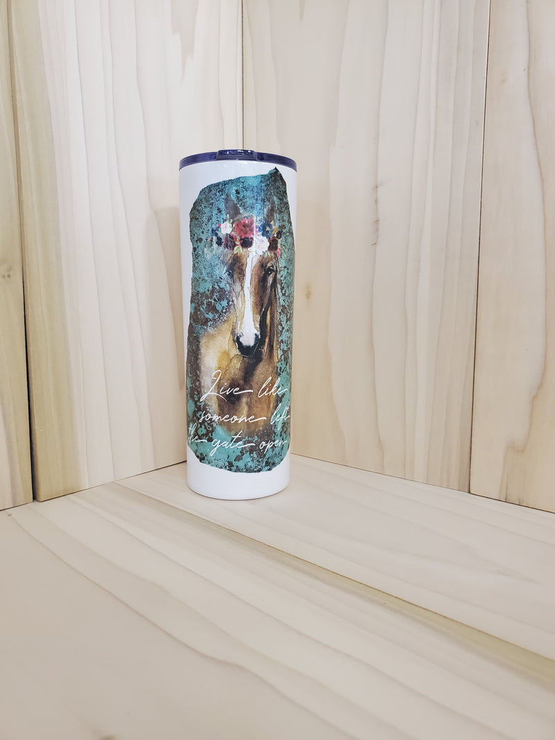 Sublimated 20oz skinny