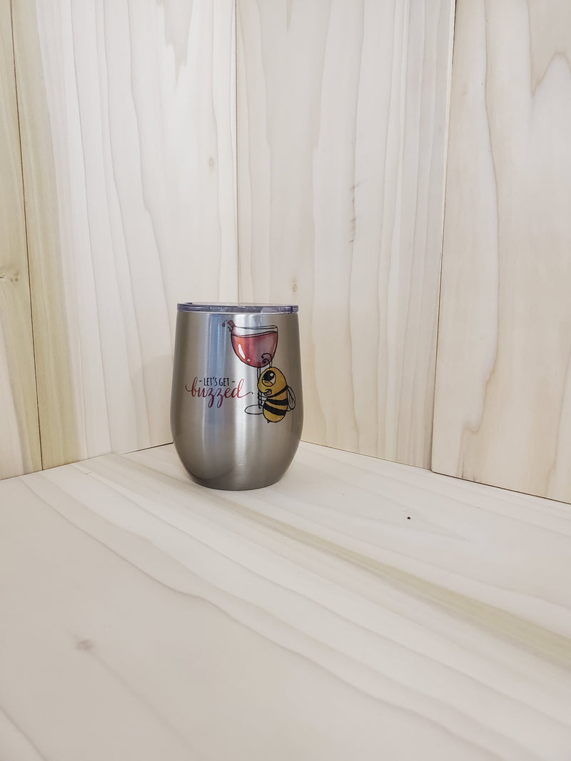 Sublimated 12oz Wine cup