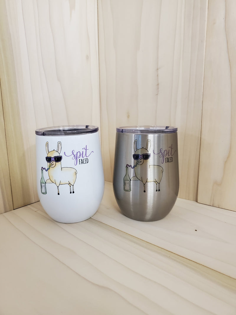 Sublimated 12oz Wine cup