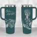 Believe in the impossible mermaid wrap 40 oz tumbler with handle