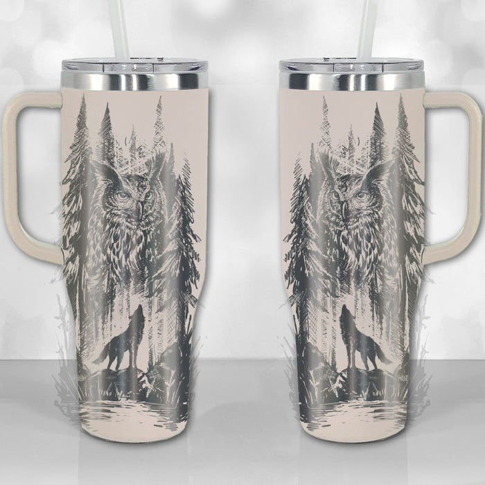 https://wichitagiftco.com/cdn/shop/products/40oz-tumbler-with-handle-wolf-owl-forest-thirst-quencher-lid-insulated-travel-mug-onyx-cream_700x700.jpg?v=1677410786