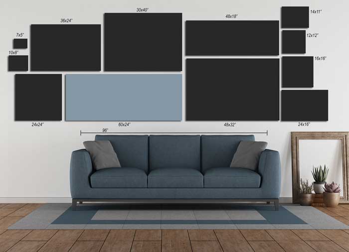 Oversized Personalized Rustic Bee & Sunflower Bed and Breakfast Canvas Wall Art