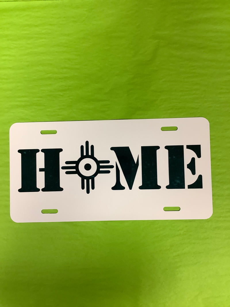 Sublimated License Plate