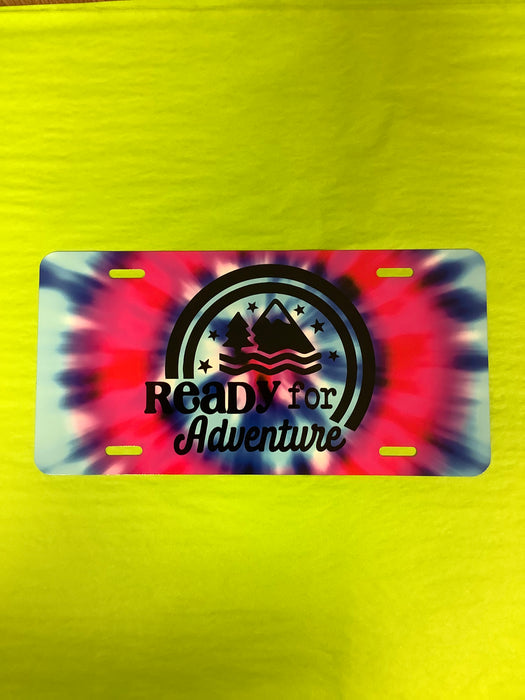 Sublimated License Plate