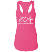 Peace Love Wichita Racerback Tank Top