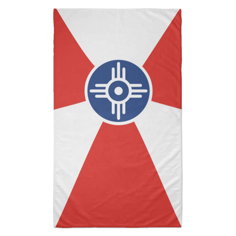 Wichita Flag Beach Towel - 35x60