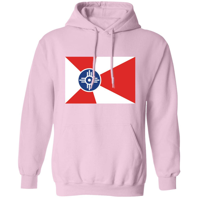 Wichita Flag Pullover Hoodie Sweatshirt