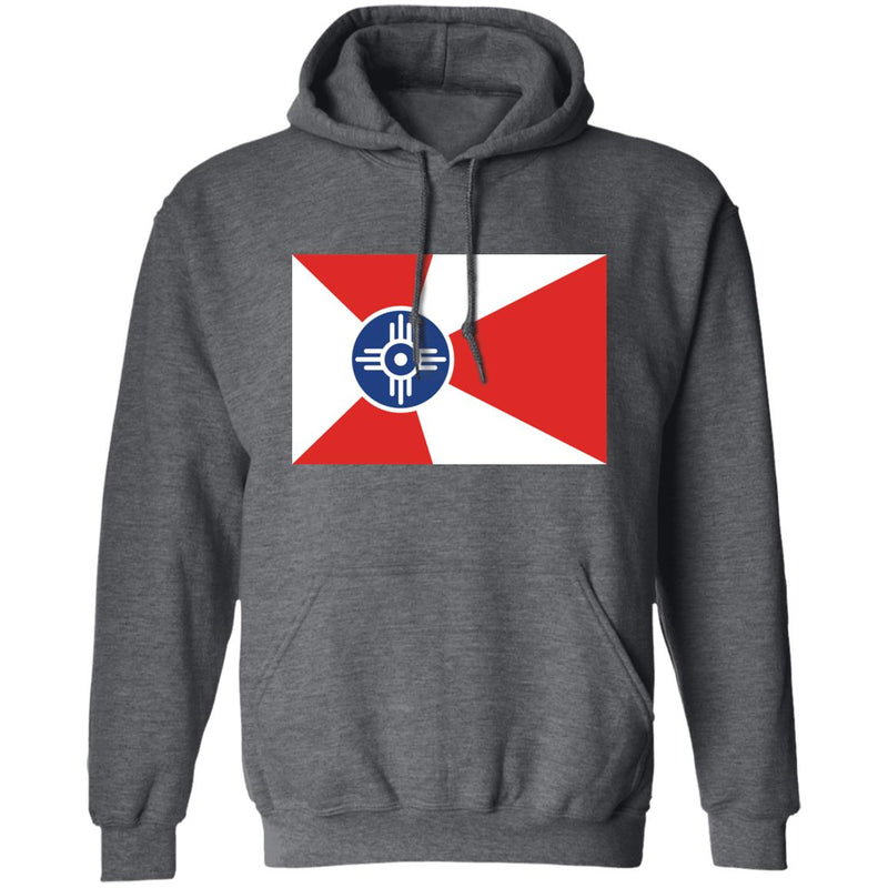 Wichita Flag Pullover Hoodie Sweatshirt