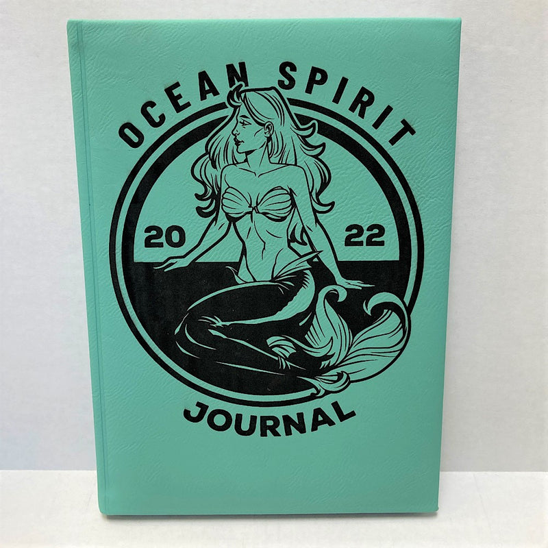 Medium Faux Leather Engraved Journal