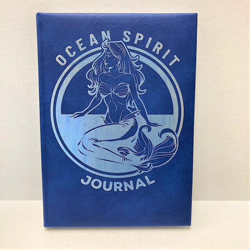 Medium Faux Leather Engraved Journal