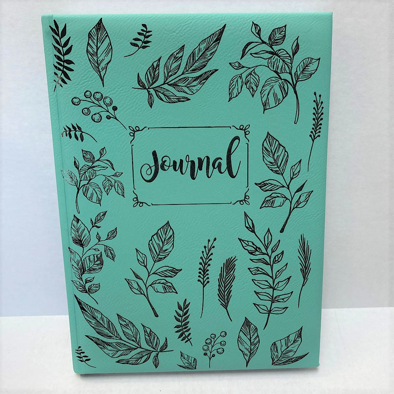 Medium Faux Leather Engraved Journal