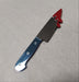 Blue Acrylic Mirror Knife Magnet Murder Mystery Gift Spooky Present 