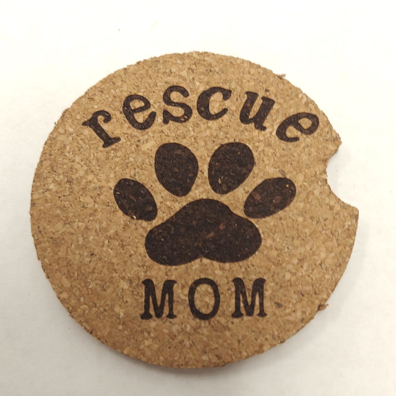 Engraved Cork Car Coaster