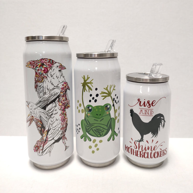 Sublimated Pop Can Tumbler