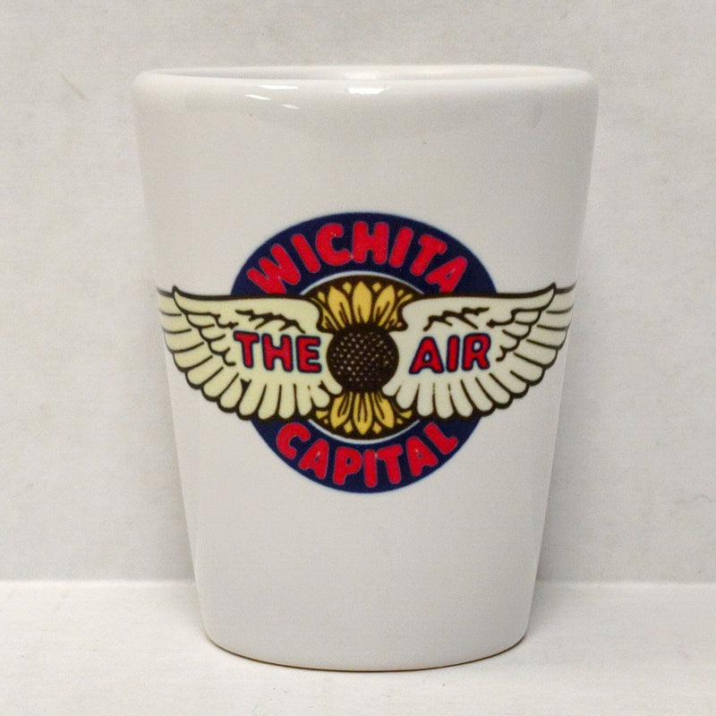 Kansas 1oz Ceramic Shot Glass