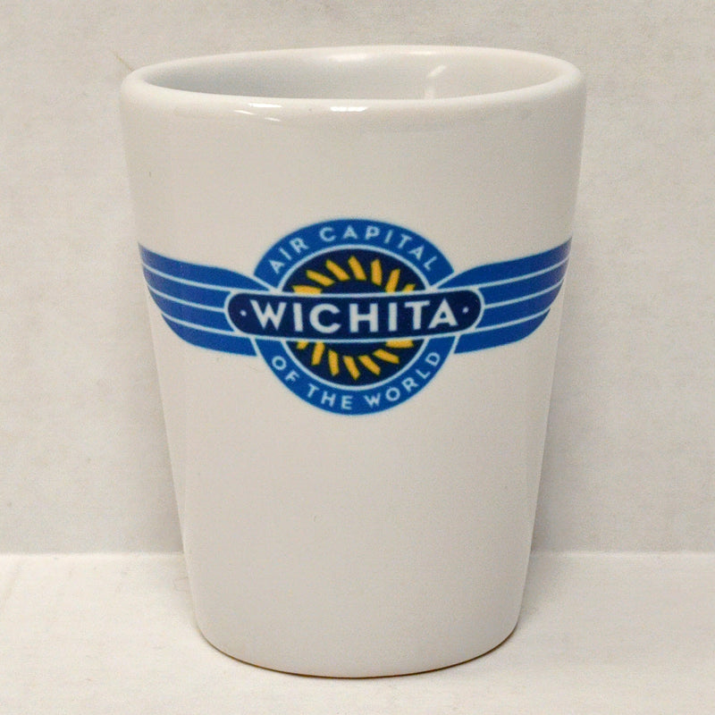 Kansas 1oz Ceramic Shot Glass