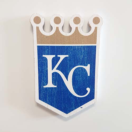 Kansas City Royals Oversized MDF Logo Magnet