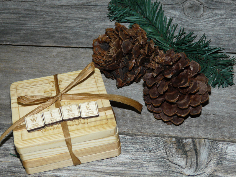 Engraved Coaster Set