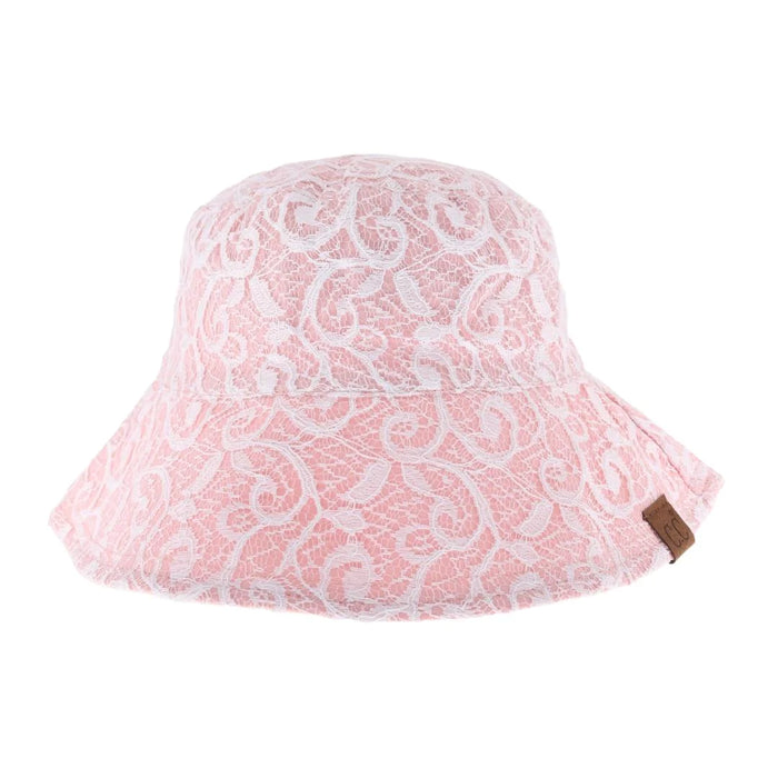Reversible Lace C.C Bucket Hat