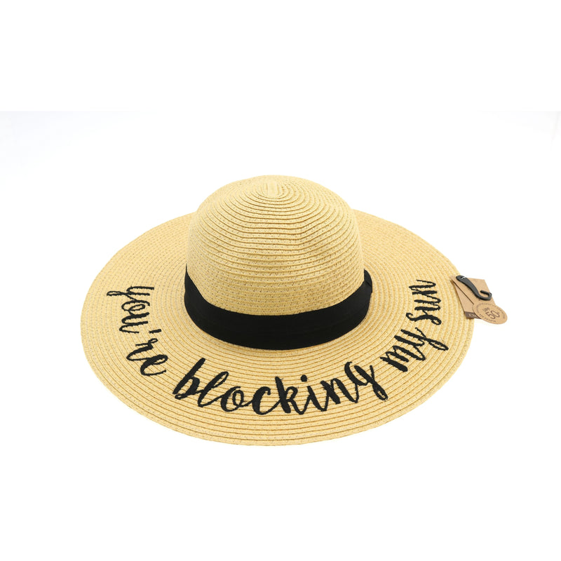 Authentic CC Beanie You're Blocking My Sun Sun Hat