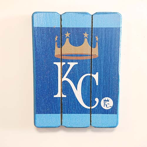Kansas City Royals Oversized MDF Planked Magnet