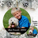 double sided ceramic personalized christmas ornament 2022