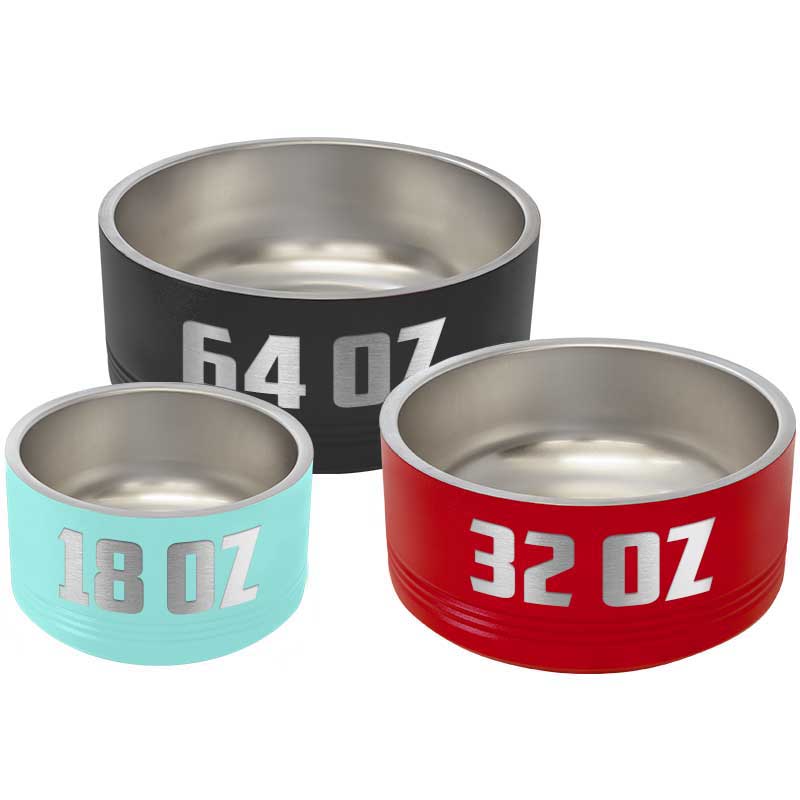 Funny Insulated Pet Bowl - Thirsty AF